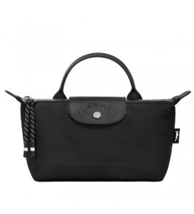 Longchamp Le Pliage Energy Pouch Black - Recycled canvas