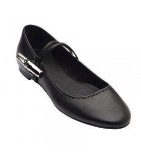 Longchamp Le Roseau Ballerinas Black - Leather