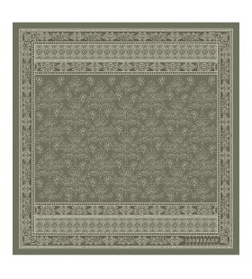 Longchamp Tree of Life Silk scarf 50 Laurel - Silk