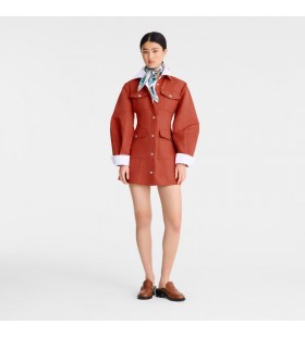 Longchamp Dress Tomato - Canvas