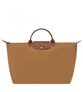 Longchamp Le Pliage Original L saco de Viagem Fulvo de lona Reciclada
