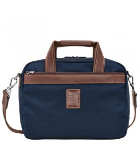 Longchamp Boxford S Travel bag Azul - lona Reciclada