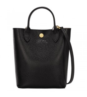 Longchamp Ã‰pure XS saco de Tote - Preta de Couro