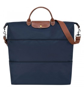 Longchamp Le Pliage Original saco de Viagem expansÃ­vel Marinha - lona Reciclada
