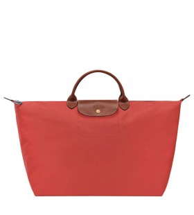 Longchamp Le Pliage Original L saco de Viagem de Tomate de lona Reciclada
