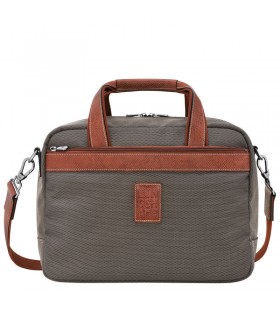 Longchamp Boxford S saco de Viagem Marrom - lona Reciclada