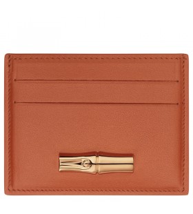 Longchamp Le Roseau titular do CartÃ£o de Casca de - Couro