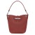 Longchamp Le Roseau XS Balde saco de Castanha - de Couro
