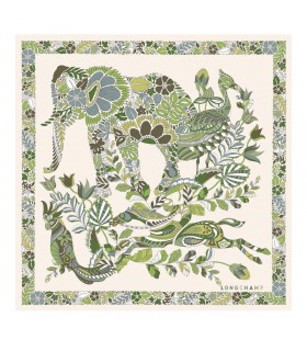 Longchamp ForÃªt Selyem sÃ¡l 50 Laurel - Selyem