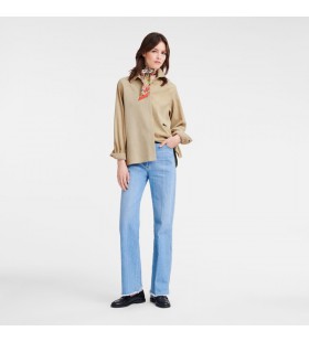 Longchamp Egyenesen bÅ‘r ing, VÃ¡szon - BÅ‘r