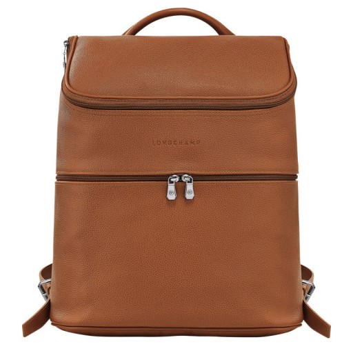 Longchamp Le Foulonné Backpack Carmel - Leathar