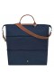Longchamp Le Pliage Bunaidh mála Taistil expandable Navy - Athchúrsáilte chanbhás
