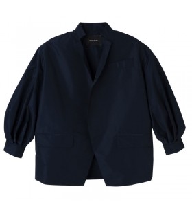 Longchamp Kimono giacca Navy - taffetÃ  Tecnico