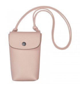 Longchamp Le Pliage Xtra caso di Telefono in pelle con pizzo Nude in Pelle