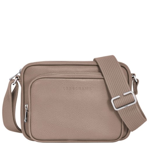 Longchamp Le Foulonné S Kamera bag Turtledove - Skinn