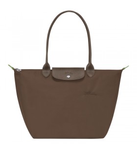 Longchamp Le Pliage Green L Tote bag Terra - Recycled canvas