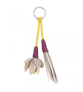 Longchamp Re-Play Nøkkelring Leire - Skinn