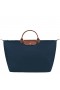 Podróżna torba Longchamp Le Pliage Original L w kolorze granatowym z recyklingu płótna