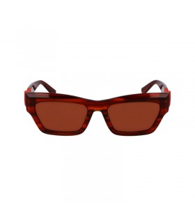 Okulary Longchamp koloru Czerwonego - Organiczny octan