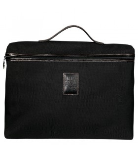 Portfolio Longchamp Boxford S Czarny - Przeprojektowany pÅ‚Ã³tno