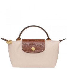 Oryginalna torba Longchamp Le Pliage z uchwytem z recyklingu płótna