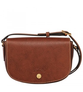 Longchamp Ã‰pure S Crossbody bag Brown - Leather
