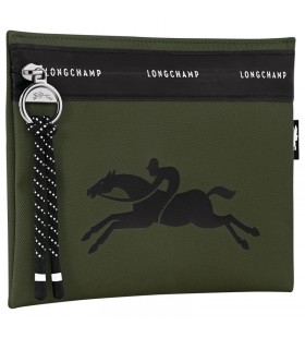 Energetyczna torba Longchamp Le Pliage Khaki - PÅ‚Ã³tno