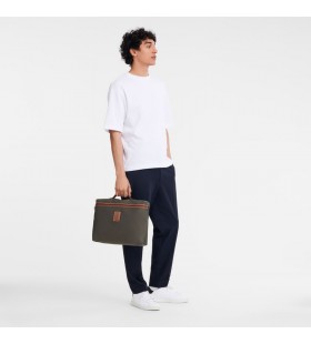 Portfolio Longchamp Boxford S BrÄ…zowy - Przeprojektowany pÅ‚Ã³tno