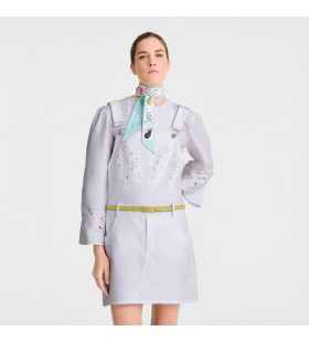 Longchamp Épure curea pentru Femei Kiwi Verde - Piele