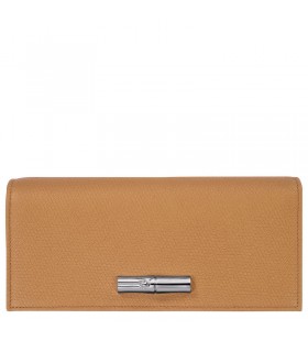 Longchamp Le Roseau Flap wallet Nuc - Piele