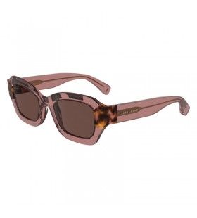 Longchamp Ochelari De Soare Roz/Roz Turcoaz - Acetat