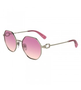 Longchamp Ochelari De Soare De Aur/Roz - Metal
