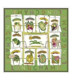 Longchamp ÃŽn GrÄƒdina de Legume eÈ™arfÄƒ de MÄƒtase 70 de Dafin - MÄƒtase