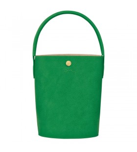Longchamp Ã‰pure S Bucket bag Green - Leather