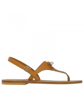 Longchamp x K. Jacques SandÃ¡le PrÃ­rodnÃ© - KoÅ¾enÃ©