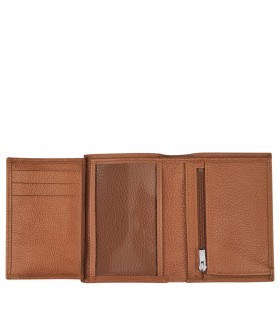 Le Longchamp Foulonné Peňaženky Karamel - Koža