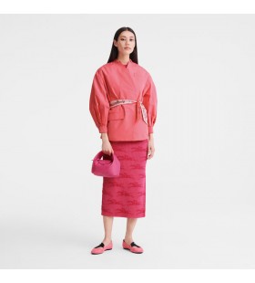 Le Longchamp Pliage Xtra XS Kabelka RuÅ¾ovÃ¡ - KoÅ¾a