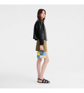 롱샴 플레이를 다시 XS 핸드백 유칼립투스가죽