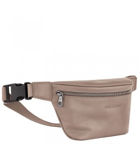 Longchamp Le Foulonné M Bälte väska Turturduva - Läder