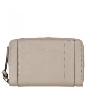 Longchamp 3D Wallet Clay - Leather