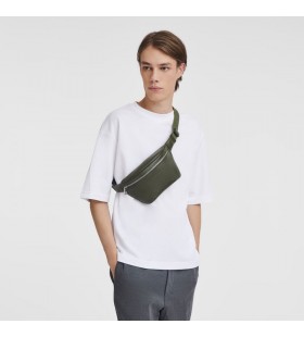 Longchamp Le FoulonnÃ© M BÃ¤lte vÃ¤ska Khaki - LÃ¤der