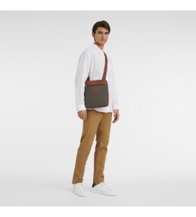 Longchamp Boxford M Crossbody vÃ¤ska Brun Canvas
