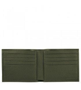 Longchamp Le FoulonnÃ© PlÃ¥nbok Khaki - LÃ¤der