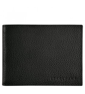 Longchamp Le FoulonnÃ© CÃ¼zdan Siyah-Deri