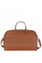 Longchamp Le Foulonné L bolsa de Viaje de Caramelo de Cuero