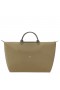 Longchamp Le Pliage Verde L bolsa de Viaje de la Alcachofa - Reciclado de lona