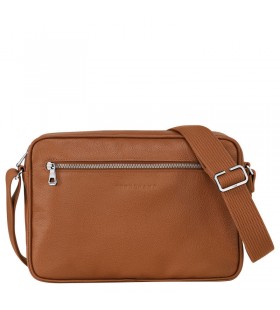 Longchamp Le FoulonnÃ© M bolsa de la CÃ¡mara de Caramelo de Cuero