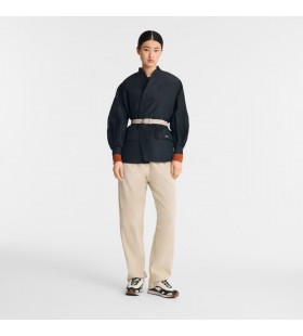 Longchamp chaqueta Kimono Negro - TÃ©cnica de tafetÃ¡n