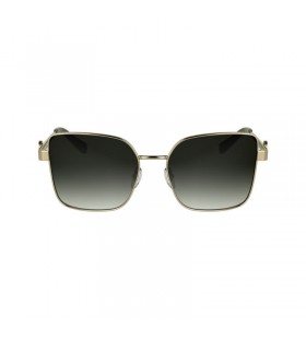 Longchamp Sunglasses Gold/Khaki - Metal