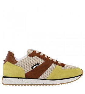 Longchamp Le Pliage Verde Zapatillas De Deporte De Corteza De Cuero